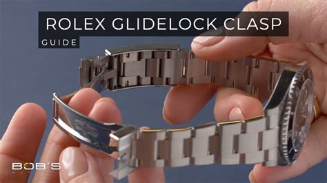 Rolex glidelock how to use